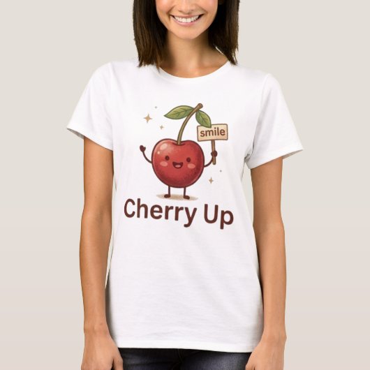 T-shirt Peachify: Cherry Up 2 (Devant)