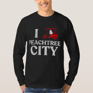 T-shirt Peachtree City GA Funny Golf Panier Georgia Tee