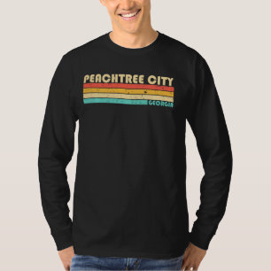 T-shirt Peachtree City Ga Georgia Funny City Home Roots Re