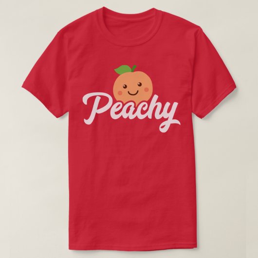 T-shirt Peachy (Design devant)