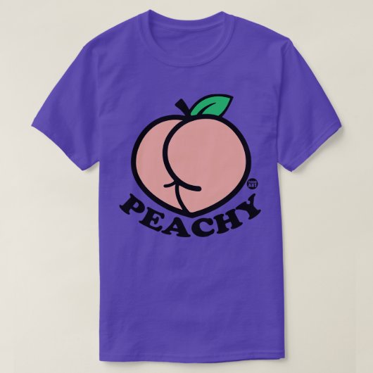 T-SHIRT PEACHY (Design devant)