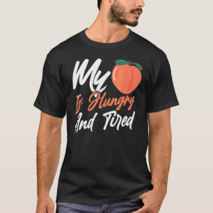 T-shirt Peachy Fruit Classic Just Apricot Peaches Hungry A
