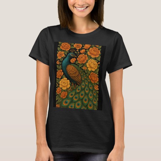 T-shirt Peacock (Devant)