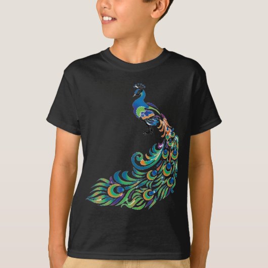 T-shirt Peacock (Devant)