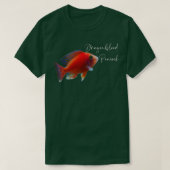 T-shirt Peacock (Design devant)