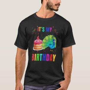T-shirt Peacock 6e anniversaire mignon Oiseaux Animal Grap