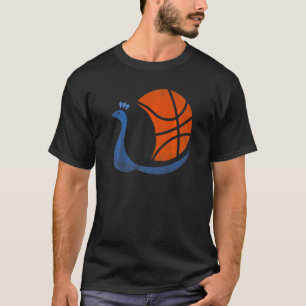 T-shirt Peacock Basket-ball Retro Vintage