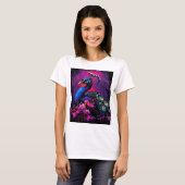 T-shirt Peacock coloré (Devant entier)