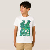 T-shirt Peacock Dragon (Devant entier)