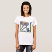 T-shirt Peacock Feather : Gopal Krishna (Devant entier)