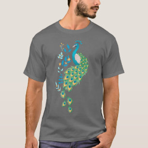 T-shirt Peacock vintage