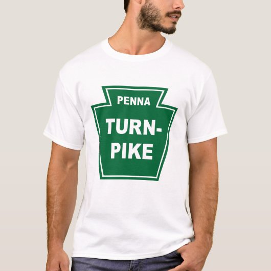 T-shirt Péage de la Pennsylvanie (Devant)