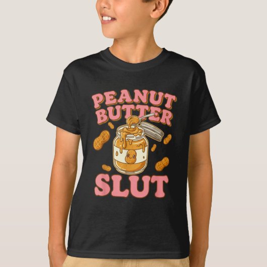 T-shirt Peanut Butter Funny Peanut Butter Lovers Apparel  (Devant)