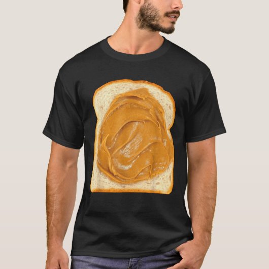 T-shirt Peanut Butter On Bread Slice Costume Halloween Foo (Devant)