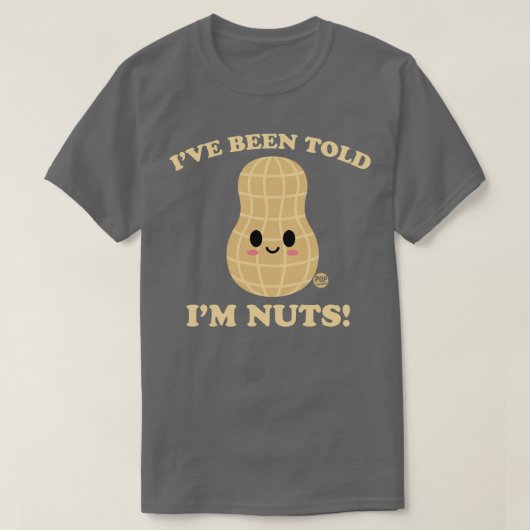 T-SHIRT PEANUT DE NUTS (Design devant)