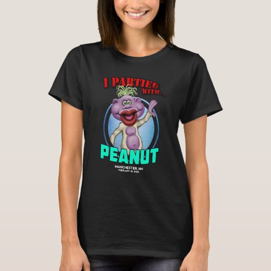 T-shirt Peanut Manchester NH 2023 (Devant)