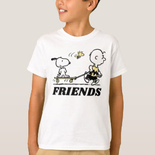 T-shirt PEANUTS   Amis Patinage