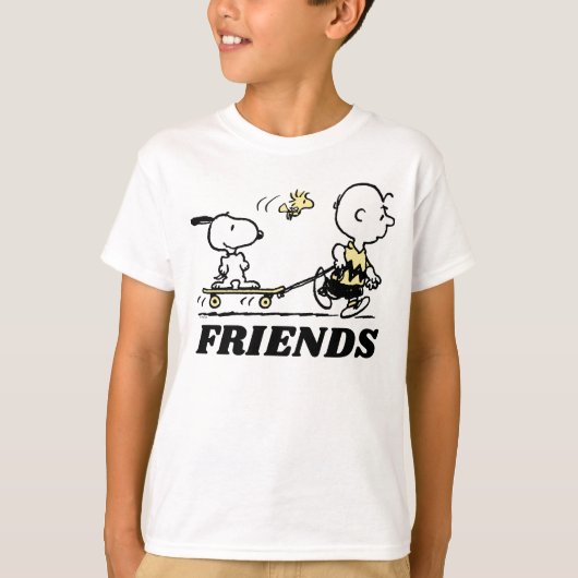 T-shirt PEANUTS | Amis Patinage (Devant)