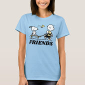 T-shirt PEANUTS | Amis Patinage (Devant)