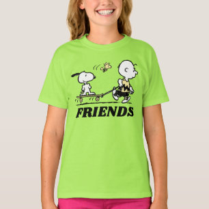 T-shirt PEANUTS   Amis Patinage
