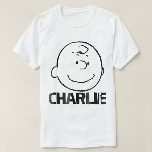 T-shirt Peanuts Charlie Brown (Design devant)