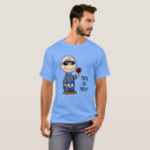 T-shirt Peanuts | Charlie Brown squelette (Devant entier)