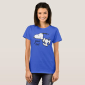 T-shirt Peanuts | Course de Snoopy (Devant entier)