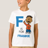 T-shirt PEANUTS | Franklin personnalisé (Devant)
