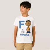T-shirt PEANUTS | Franklin personnalisé (Devant entier)