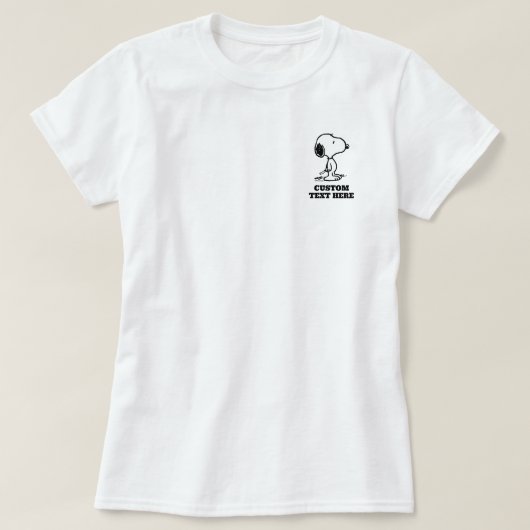 T-shirt Peanuts | Snoopy (Design devant)