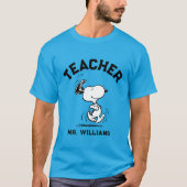 T-shirt Peanuts | Snoopy Happy Dance Teacher (Devant)