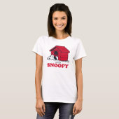 T-shirt PEANUTS | Snoopy hier & aujourd'hui (Devant entier)