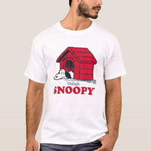 T-shirt PEANUTS   Snoopy hier & aujourd'hui