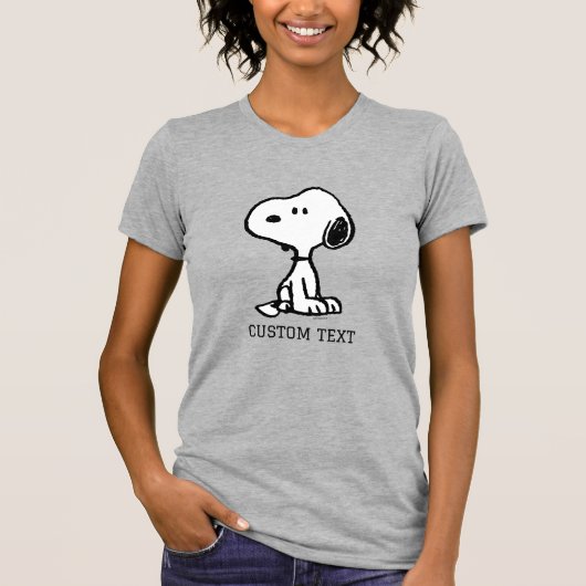 T-shirt Peanuts | Snoopy se transforme (Devant)