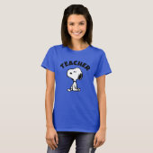 T-shirt Peanuts | Snoopy Turns Teacher (Devant entier)