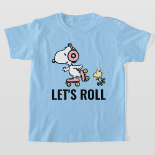 T-shirt PEANUTS Snoopy & Woodstock Roulons