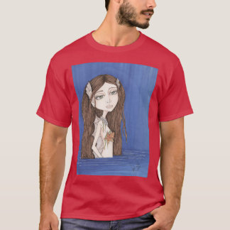 T-shirt Pearl Mermaid fantasy big eyes art