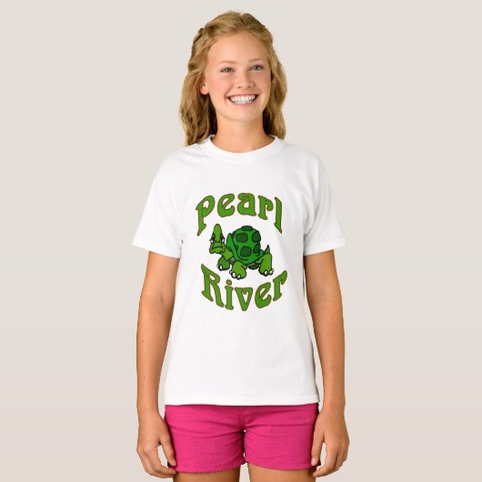 T-shirt Pearl River, Tortue (Devant entier)
