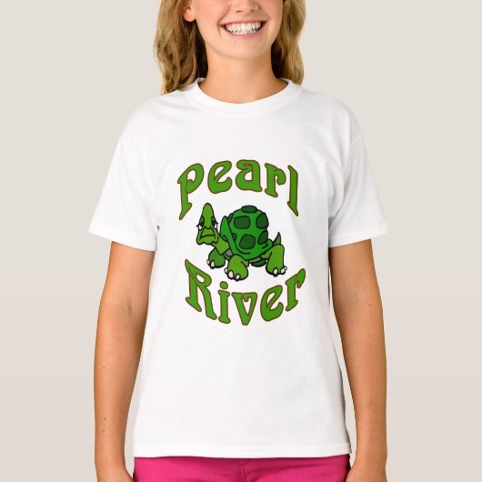 T-shirt Pearl River, Tortue (Devant)