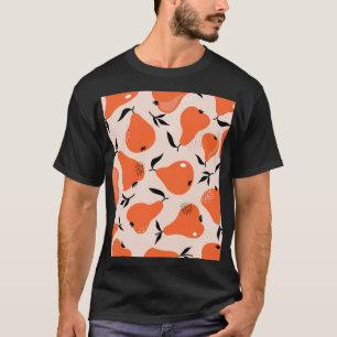 T-shirt Pears Galore : Papier peint Vintage coloré