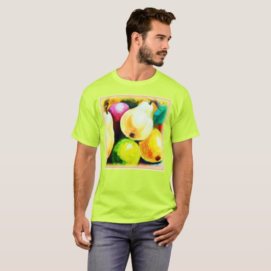 T-shirt "Pears Tree" Joli Design. Commandez dès maintenant (Devant entier)