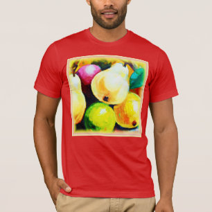 T-shirt "Pears Tree" Joli Design. Commandez dès maintenant