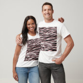T-shirt Peau animale Abstraite Impression sans joint (Unisexe)