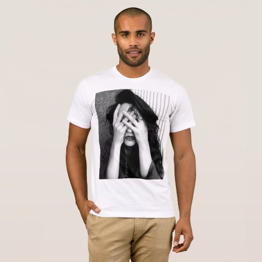 T-shirt Peau de bébé de peau (Devant entier)