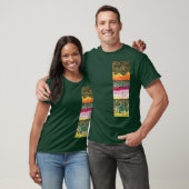 T-shirt Peau de truite : Brook Rainbow Brown - Fly Fishing (Unisexe)