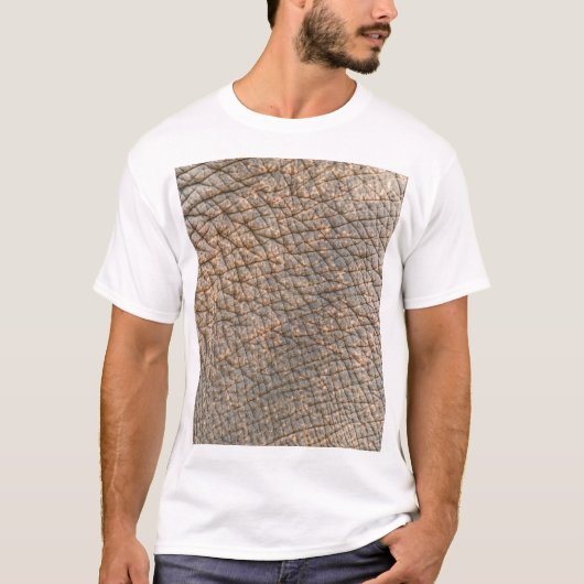 T-shirt Peau d'éléphant : Arrière - plan de texture Abstra (Devant)