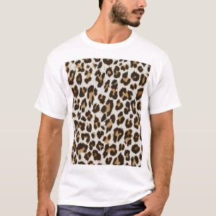 T-shirt Peau léopard : Texture Vintage sans peau
