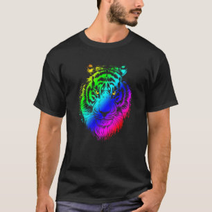 T-shirt Peau réaliste de tête de tigre 31