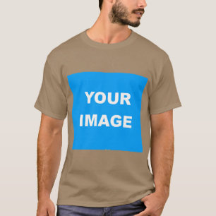 T-shirt Pebble Color Ajouter Votre Image Photo Logo