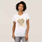 T-shirt PEBBLES™ Beauté tribale (Devant entier)